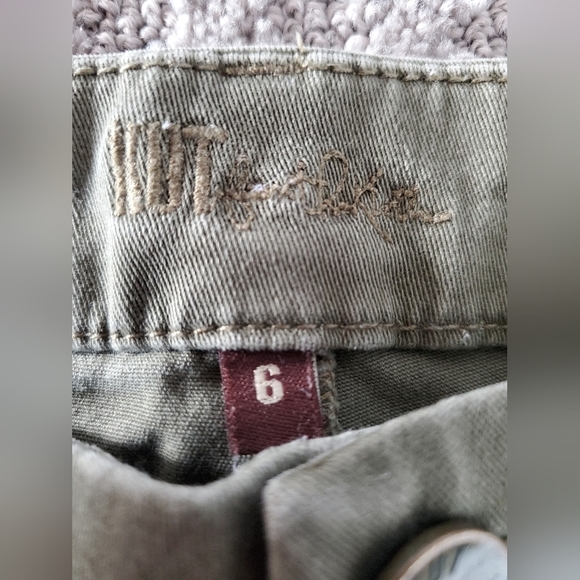 KUT from the cloth womens green mid rise cargo pants. Womens 6. VGUC - Picture 6 of 10